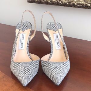 NEW Jimmy Choo Prince Of Stars Glitter heels